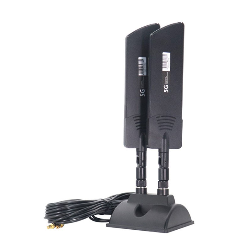 42dbi 5G ルーター外部アンテナ屋外長距離 WiFi 信号カバレッジブースター 4G 3G 2G 携帯電話アンプ ZTE CPE MC801a 用