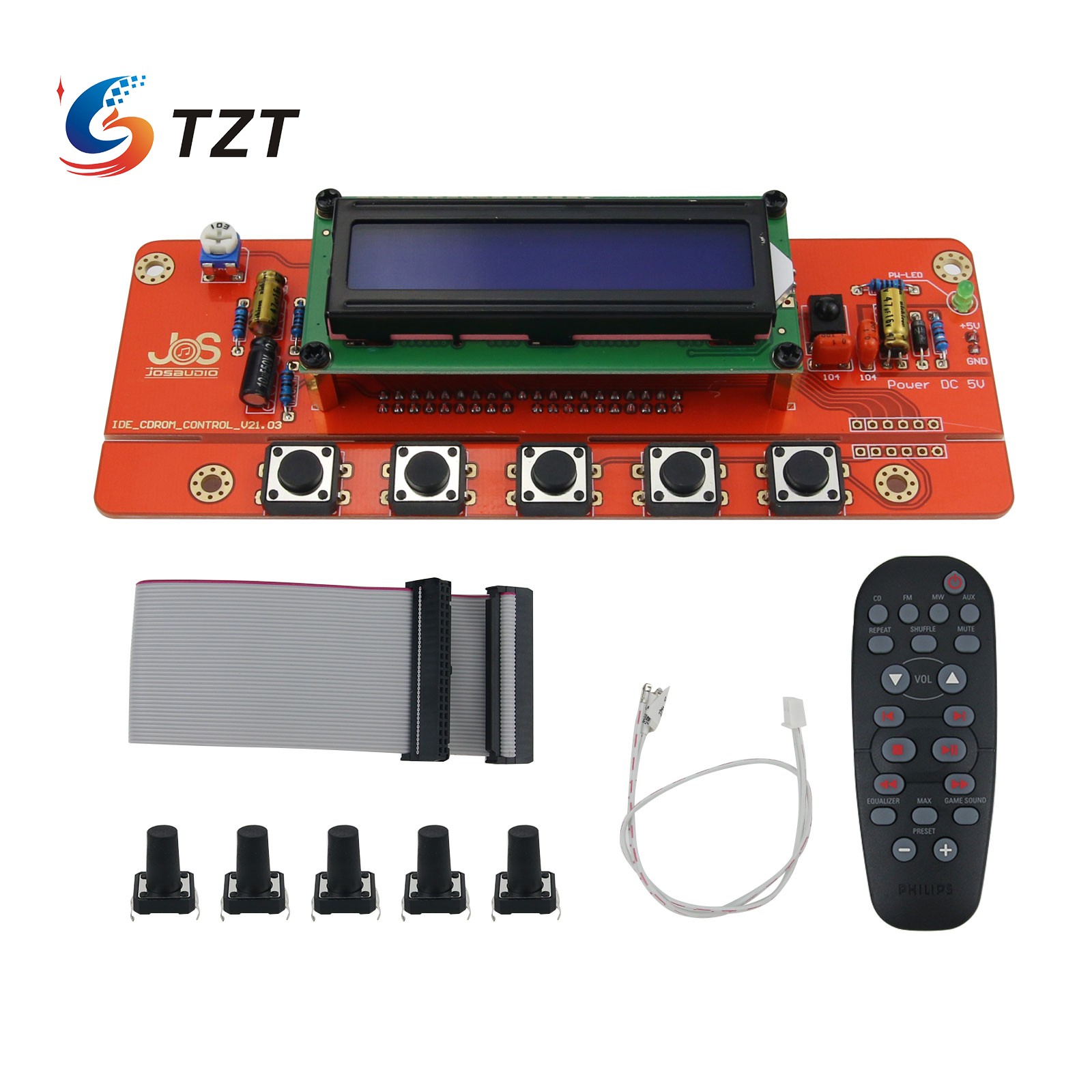 TZT CD/DVDrom IDE 光学ドライブコントローラ組み立てられた DIY 光学ドライブ CD プレーヤー CD-ROM CD-RW