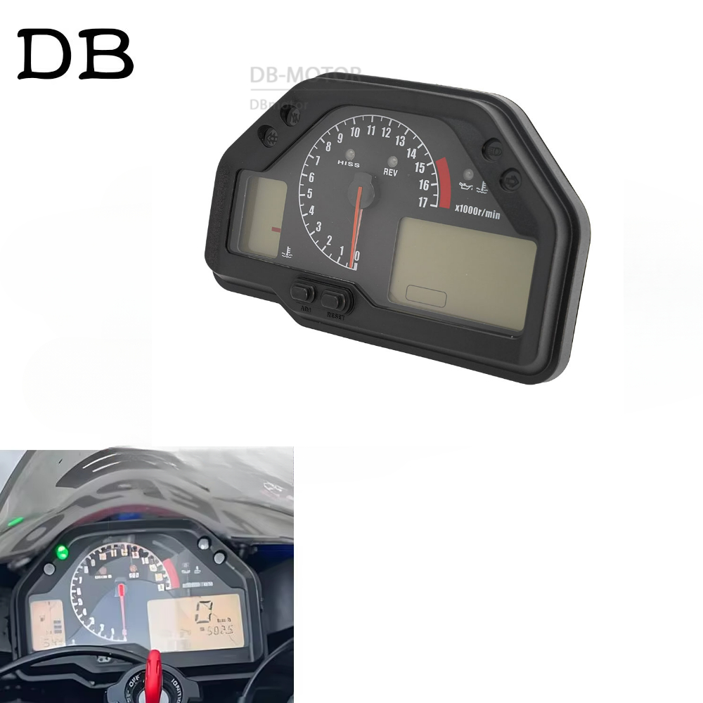 オートバイスピードメータータコメーターゲージメーター走行距離計器アセンブリホンダ CBR 600 RR F5 2003-2006