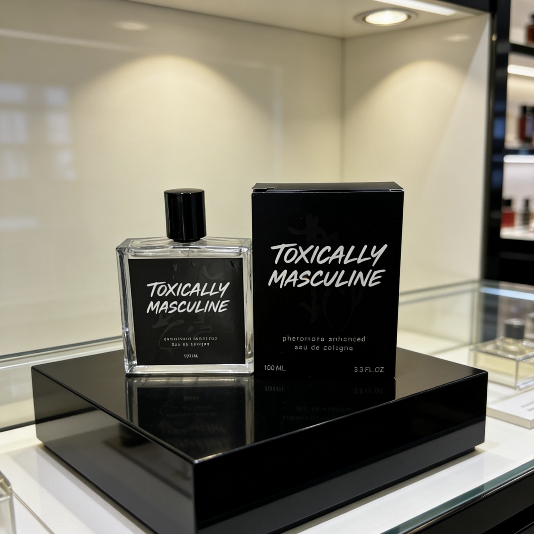 Toxally Masculine の男性用香水、100ml コロン、主なフェロモン増強剤、男性向けに設計されています。香りはウッディまたはスパイシーな傾向があり、日常または特別な機会に適しており、ペルソナを強化します。