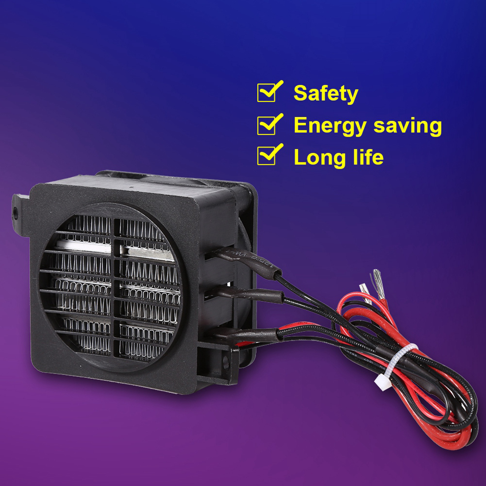 100 ワット 12V 省エネ PTC 車ファンエアヒーター定温発熱体ヒーターエアヒーターヒーターエアヒーターヒーター