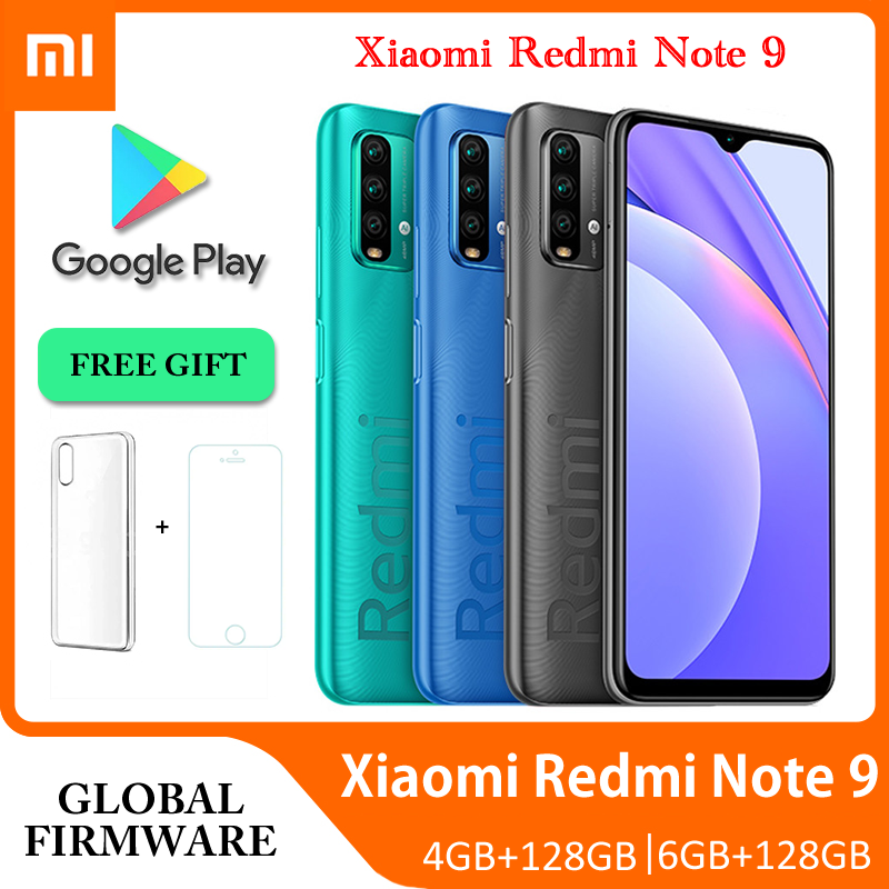 オリジナル Xiaomi Redmi 注 9/9T 6000mAh バッテリーグローバル Rom 4 グラムスマートフォン Snapdragon 662 オクタコア 48MP カメラロック解除携帯電話