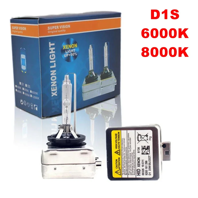 D1S 35 ワット 8000K 6000K キセノン電球 OEM オリジナル HID ライトランプキセノンヘッドライト電球 D1 D1S D1C 車 HID ランプ