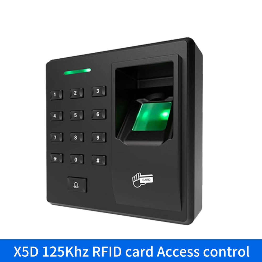 生体認証指紋スキャナアクセス制御キーパッドスタンドアロンリレー RFID 125K ウィーガンドリーダーセキュリティドアロックシステム用