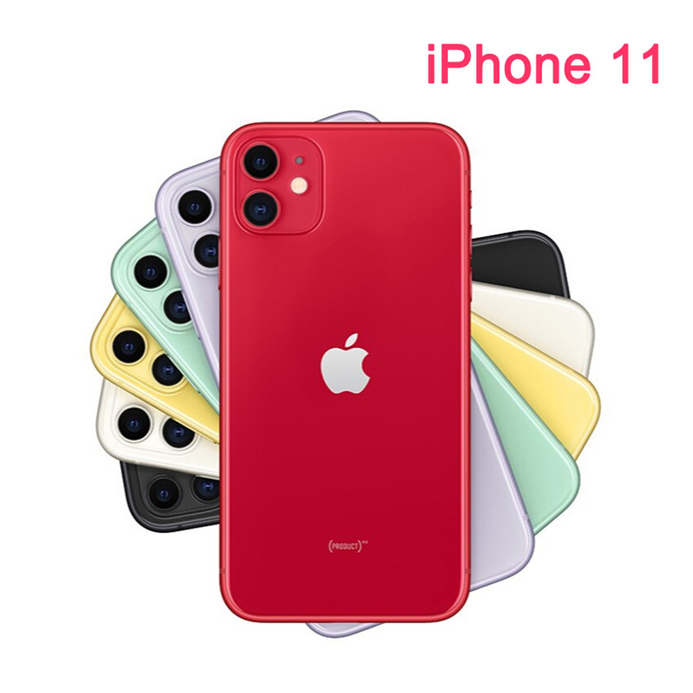 オリジナル Apple iPhone 11 4G 携帯電話 6.1 インチ 4GB RAM 64/128GB ROM 12MP A13 顔 ID ロック解除携帯電話