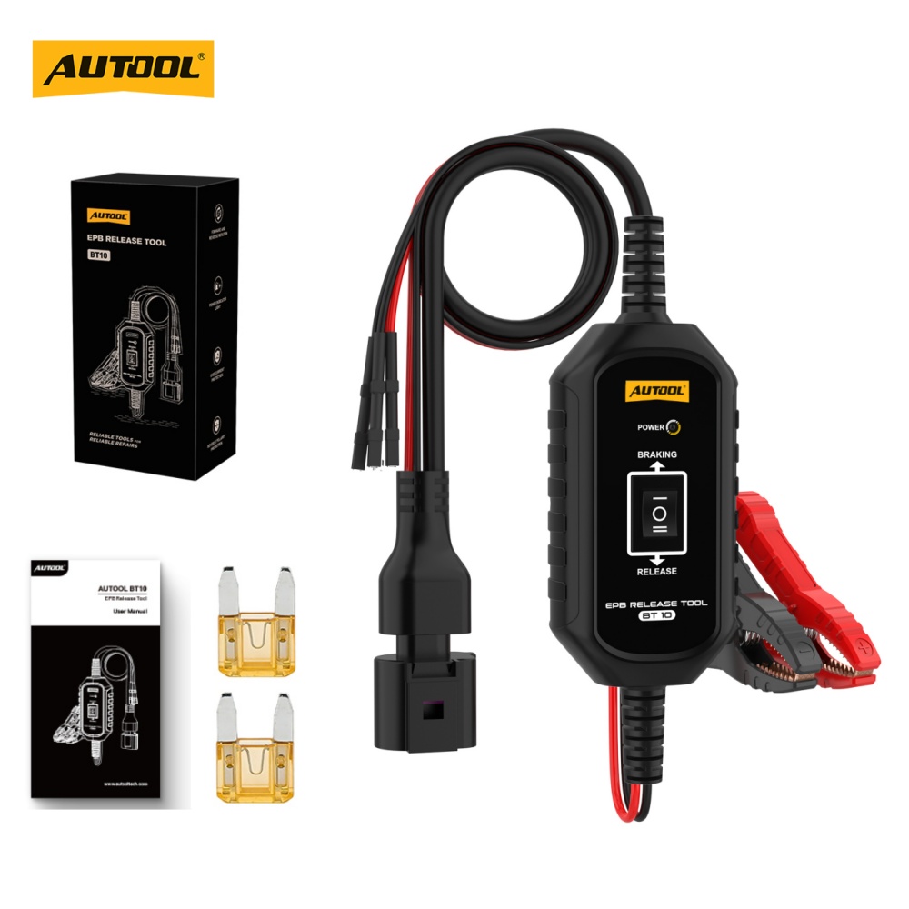 AUTOOL AUTO 電子パーキングブレーキツール EPB リリースツール BT10 車 EPB のロックアップとリリース電子パーキングブレーキ