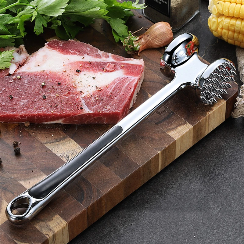 無垢材 304 ステンレス鋼ルース肉ハンマーキッチンツール肉パウンダーステーキ豚肉家庭用調理食事アクセサリー