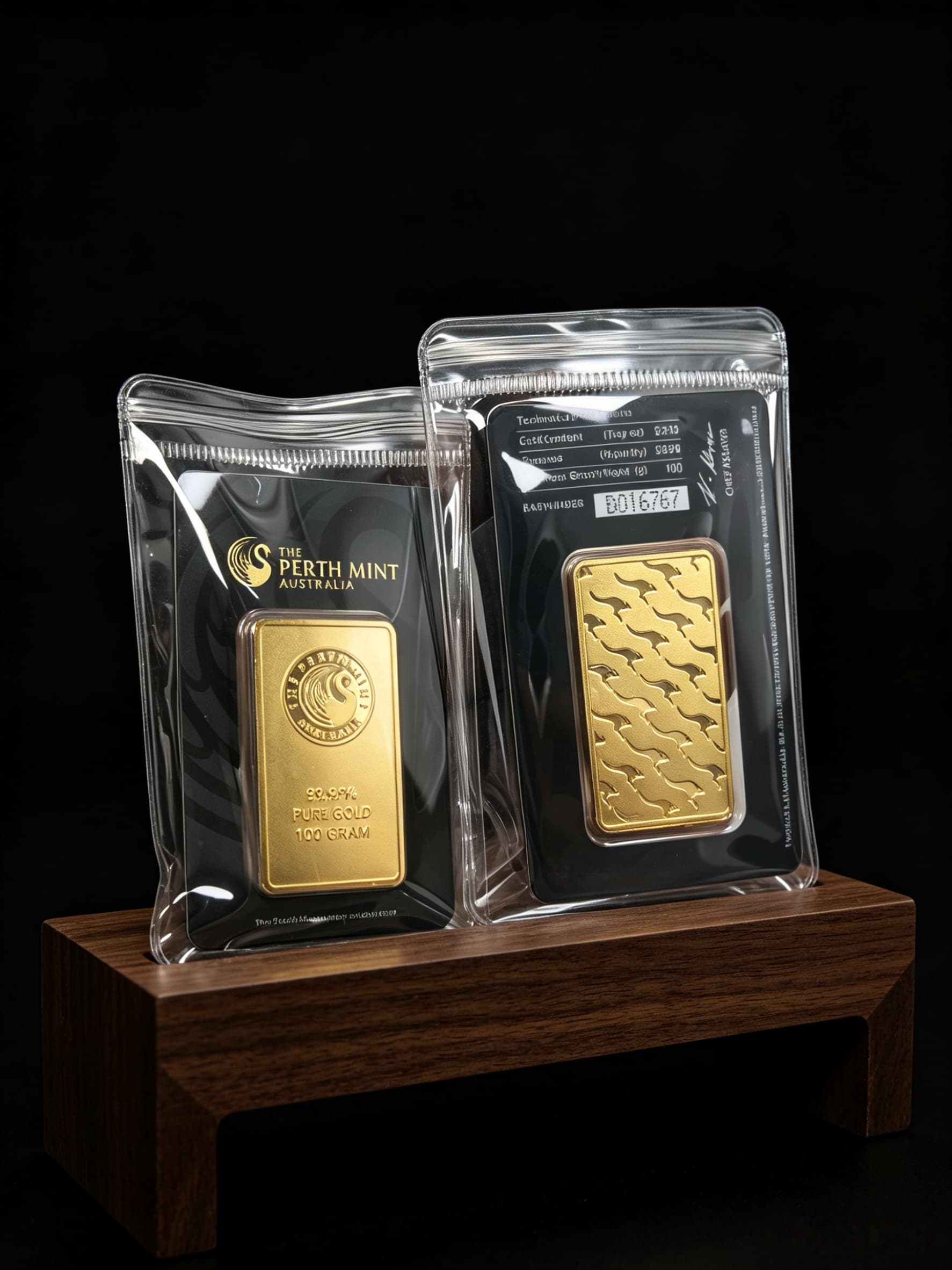 24K ゴールドメッキ地金バーレプリカ収集価値のあるインゴット 1 オンス 2.5 グラム 5 グラム 10 グラム 20 グラム 50 グラム 100 グラムシリアル番号付き密封パック非磁性