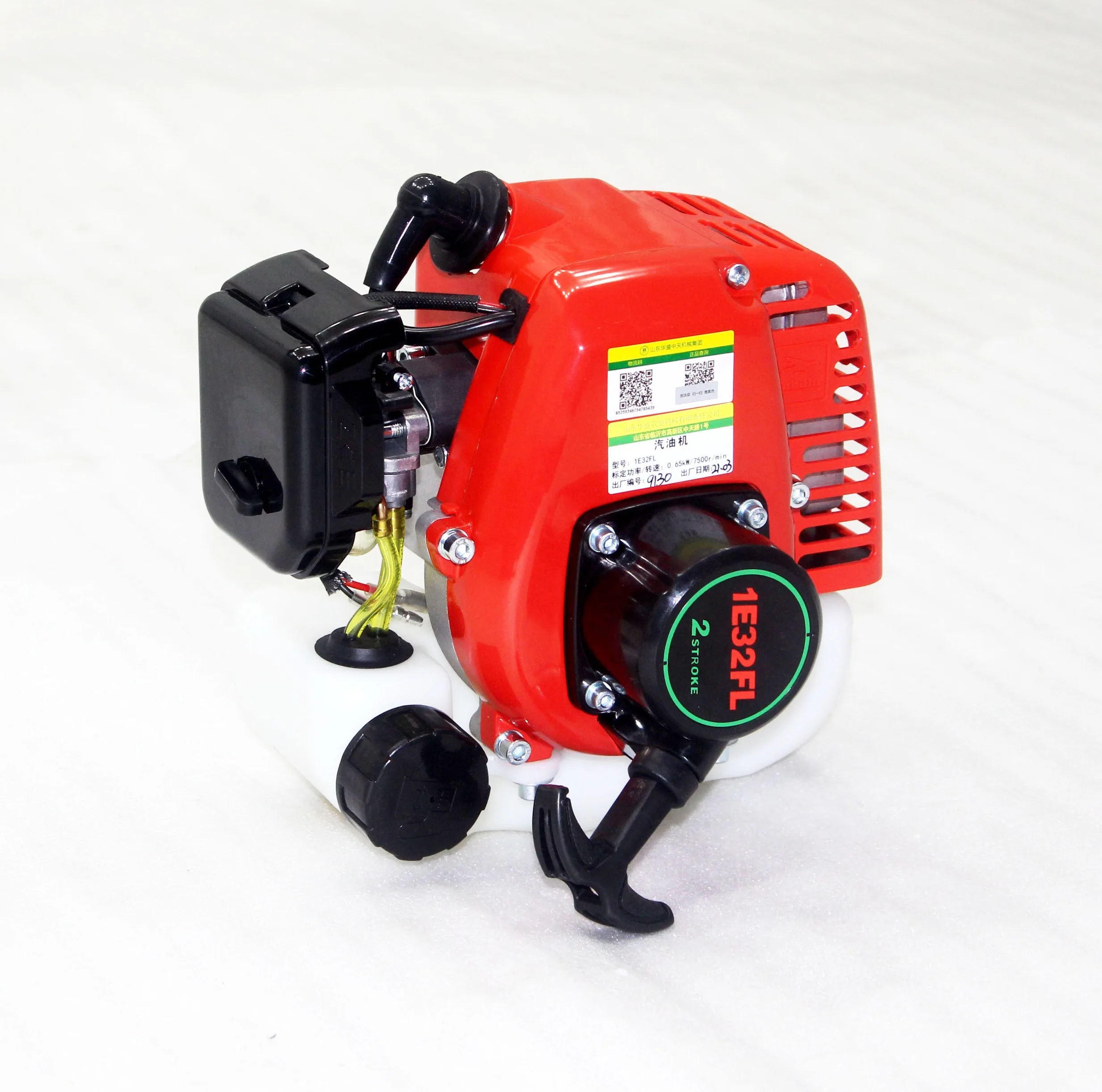 1E32FL ガスエンジン 2 ストロークガソリンヘッジハサミ用ハイパワートリマー剪定鋏 0.75 Kw 7500 RPM