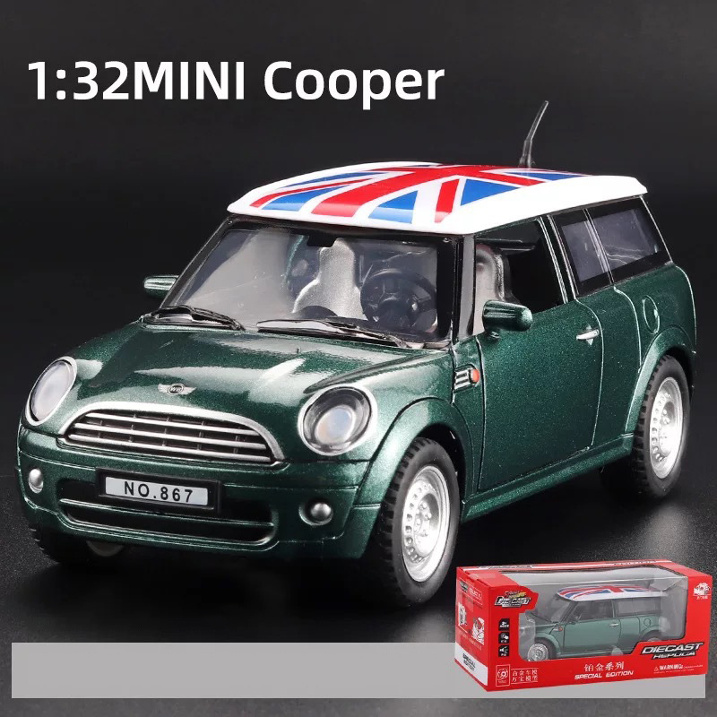 1pc おもちゃの車モデル合金車の室内装飾ベビーキッズおもちゃ子供のギフトミニクーパー S F56 車のスタイリング装飾品