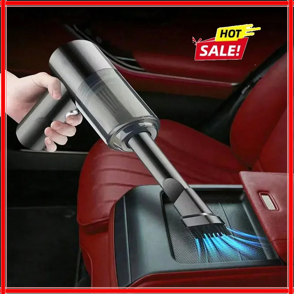 1pc ポータブルコードレスハンドヘルド車掃除機デュアルユースブロー
