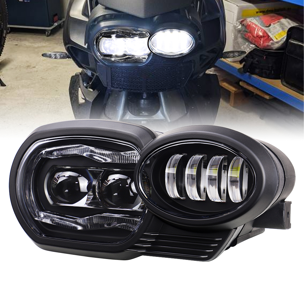 BMW K1200R 2005 〜 2009 K1300R 2010 〜 2013 LED ヘッドライトハイ/ロービーム DRL ライト