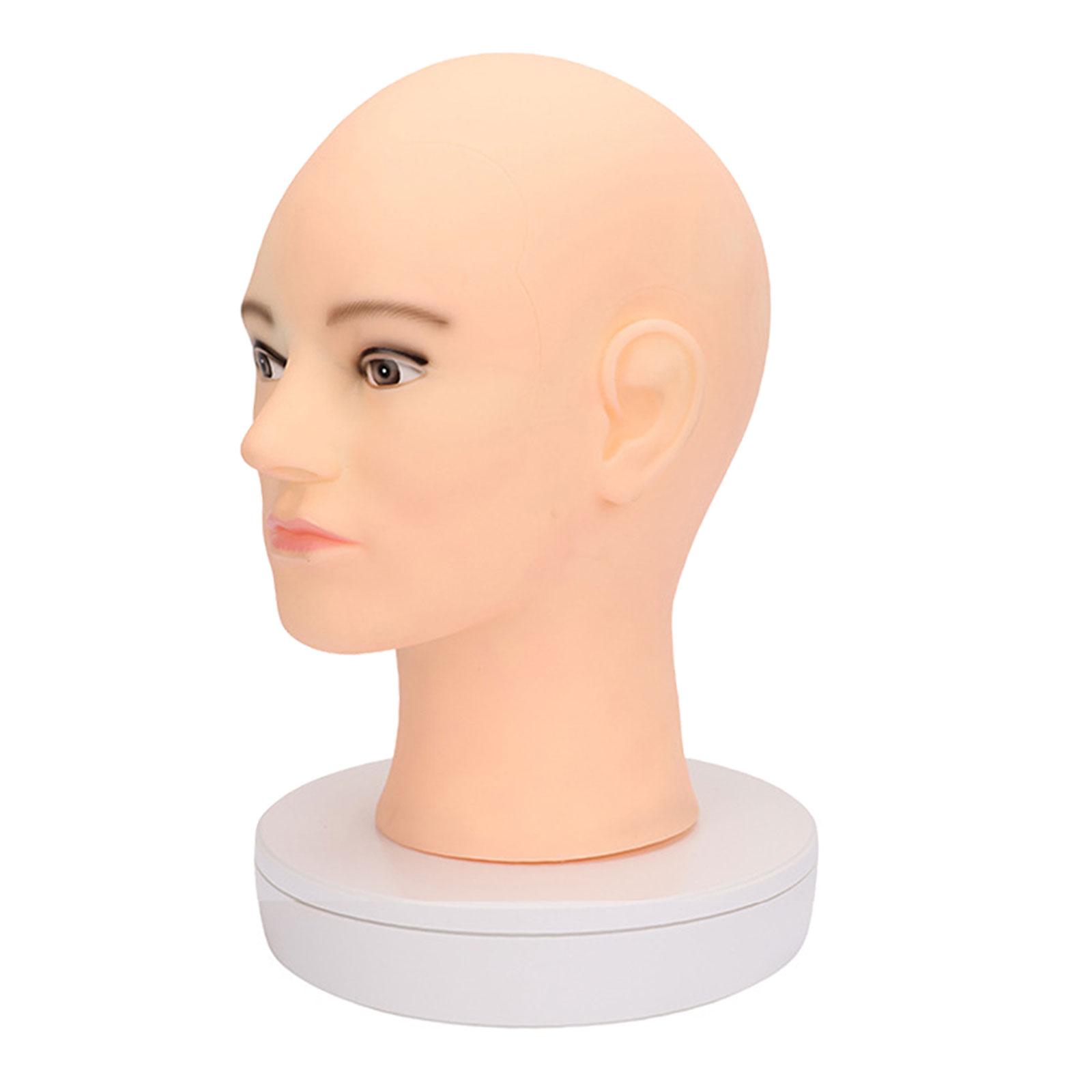 ハゲマネキンヘッド多機能男性かつらヘッド男性の髪のモデルヘッドウィッグ作成メガネネックレスヘアピースジュエリー