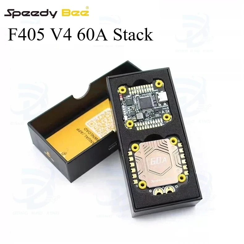 オリジナル SpeedyBee スタック F405 V4 FC BLS 60A 4in1 RC ESC フライトコントローラー FPV フリースタイルドローン横断航空機 DIY パーツ