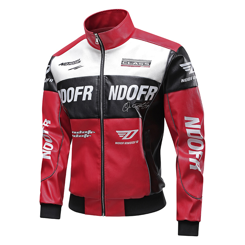 メンズレザージャケット秋カジュアルオートバイ PU ジャケットバイカーレザーコートブランド服 EU サイズ