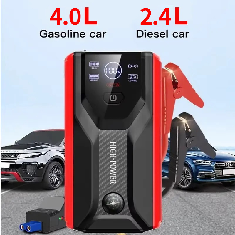 12v 車のジャンプスターター 28000mAh 自動車バッテリー充電器ポータブル電源銀行ブースター車の始動用