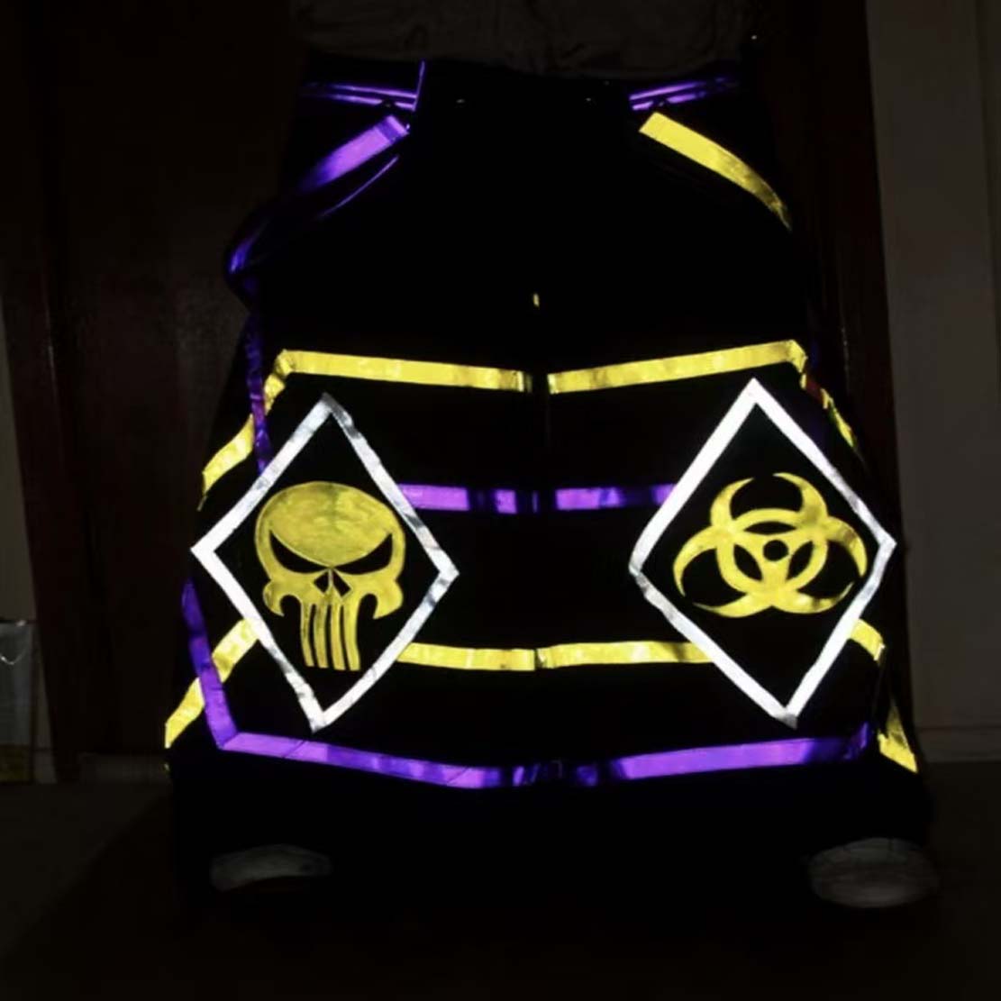 RAVE GEAR シャッフルパンツ ゴーストステップダンシングパンツ ファットパンツ メルボルンシャッフルファットパンツ ハードスタイル ジャンプスタイル ヒートウェーブ P197
