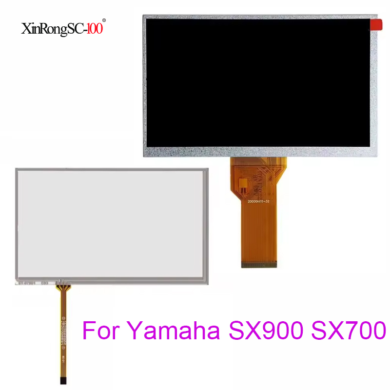 新しい 7 インチタッチスクリーンパネルデジタイザ Lcd ディスプレイガラスセンサーヤマハ PSR-SX700 PSR-SX900 PSR SX900 SX700