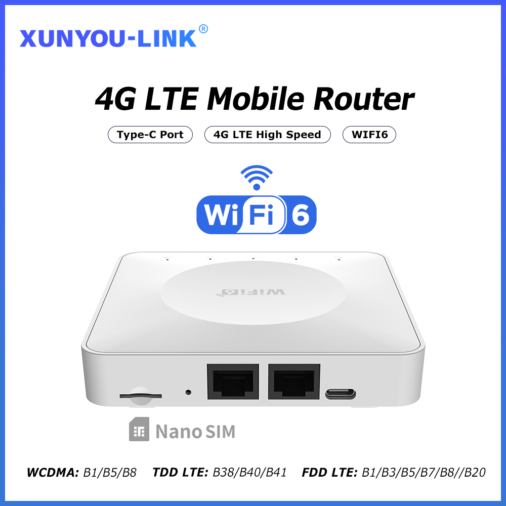 4G LTE ルーター WiFi 6 SIM カード モデム サポート 32 デバイス接続 モバイル ワイヤレス ルーター Typc-C インターフェイス アジア アフリカ ヨーロッパ向け