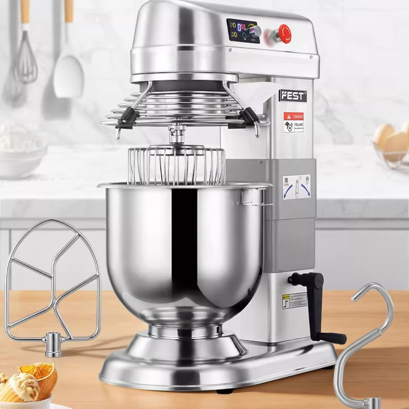 ステンレス鋼生地ミキサー商業混練麺スタンドミキサー多目的レストラン家具 Keukenmachine XY40DM