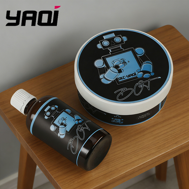 2026 YAQI BOT Atisan Men's Grooming Kit - 170g Shaving Soap And 100ml Alcohol-Free Aftershave Splash
