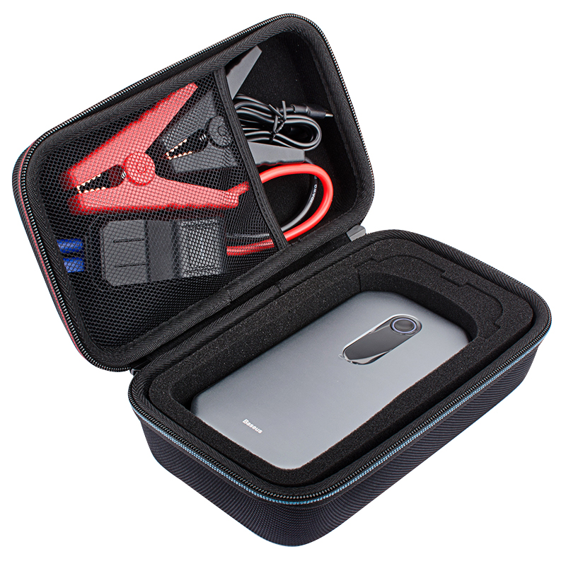 ZOPRORE ハード EVA トラベルケース Baseus 12000mAh 車のジャンプスターター電源銀行 12V 自動始動装置 1000A 車のブースターバッテリー