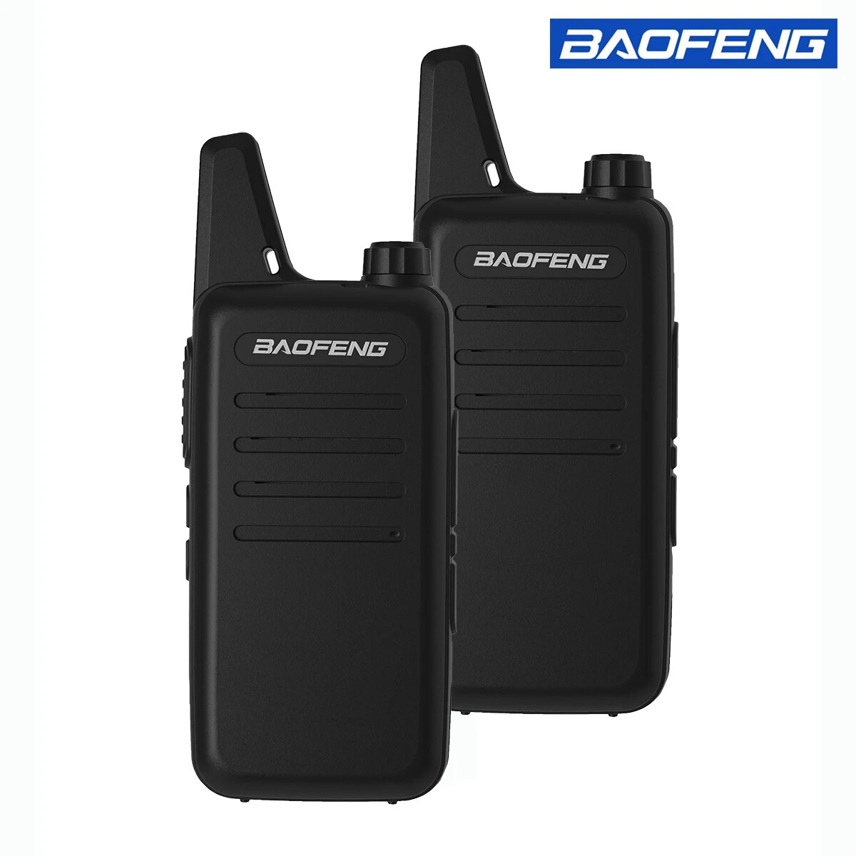 2 個 Baofeng VT-C2 FRS/PMR ハイキング ミニ双方向ラジオ 2 ワット トランシーバー クリスマス ギフト用