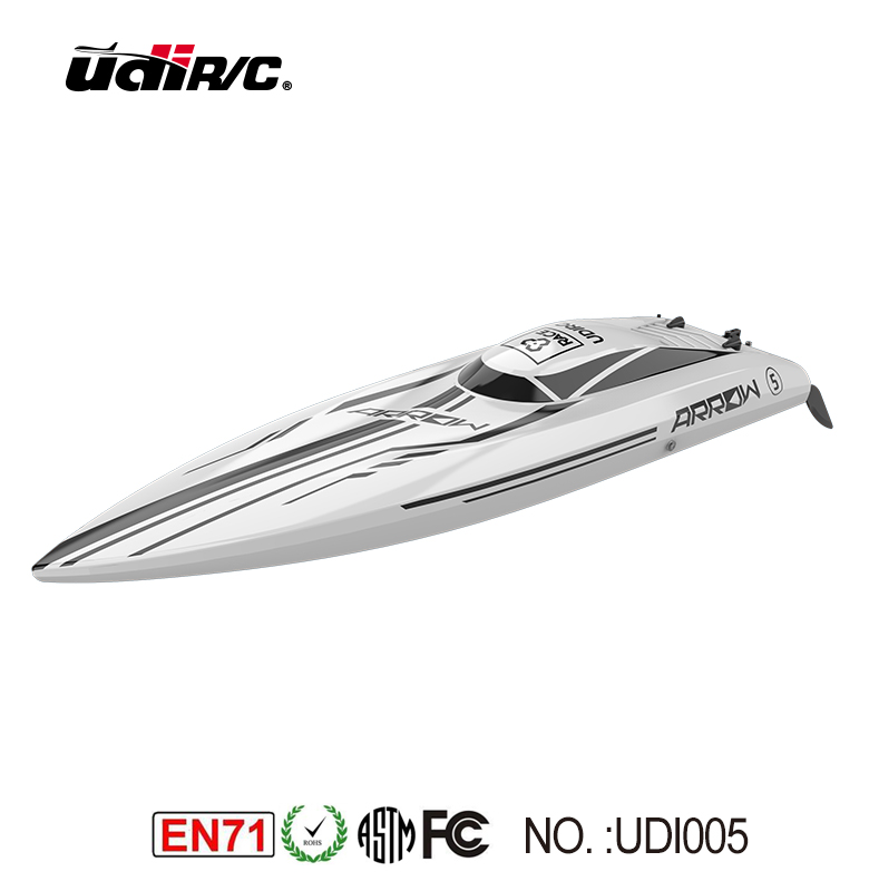 UDI RC UDI005 アロー 63 センチメートル 2.4GHz RC リモートコントロール高速ボート 40-50KM/H RTR