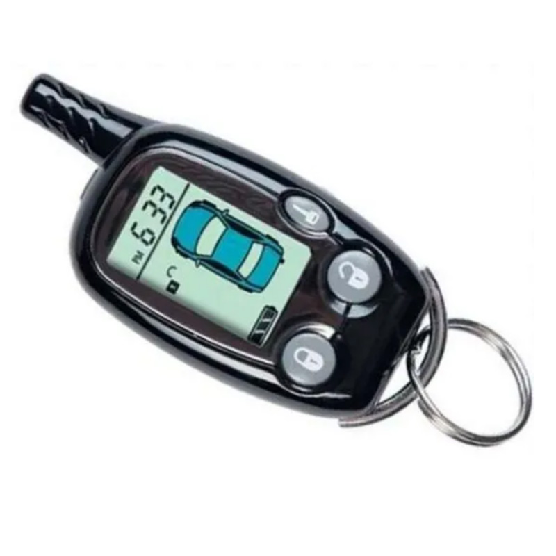 Two Way ZX1060 LCD Remote key chain fob For Sheriff ZX-1060 Sheriff ZX 1060 2-way Car Alarm System Lcd Remote Control Keychain