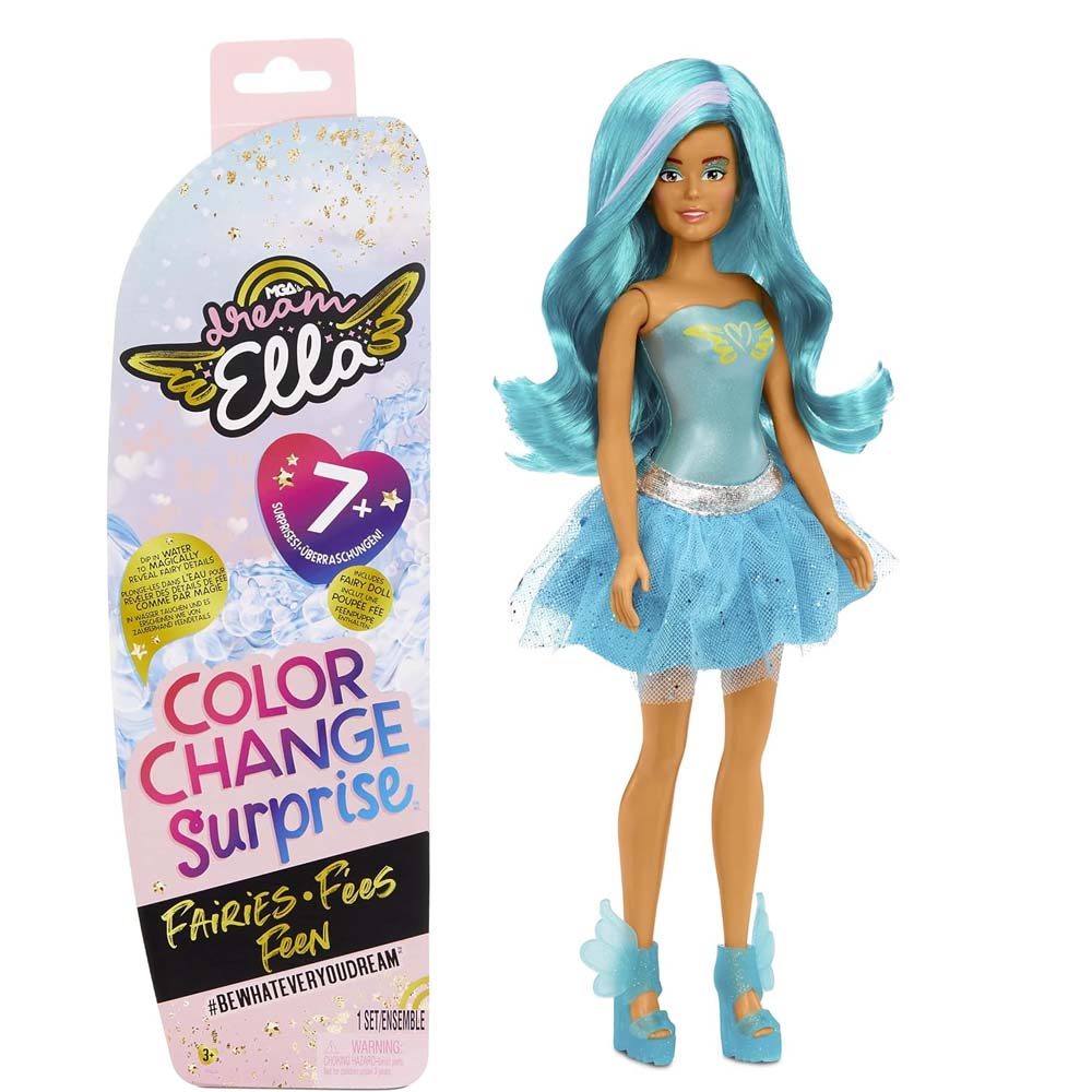 Dream Ella カラフル サプライズ フェアリー 11.5 インチ ファッション ドレスアップ人形 コレクション人形 子供用ギフト