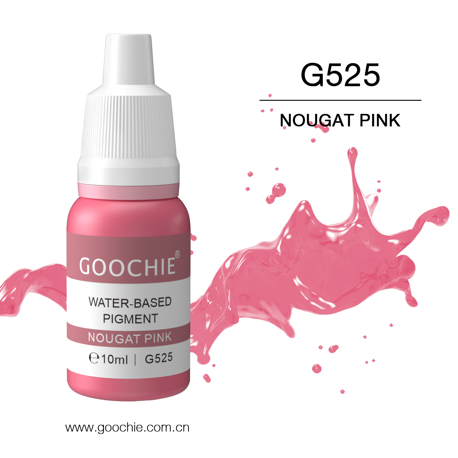 新しい Goochie PMU マシン液体顔料眉毛リップアイライナーアートメイクインク
