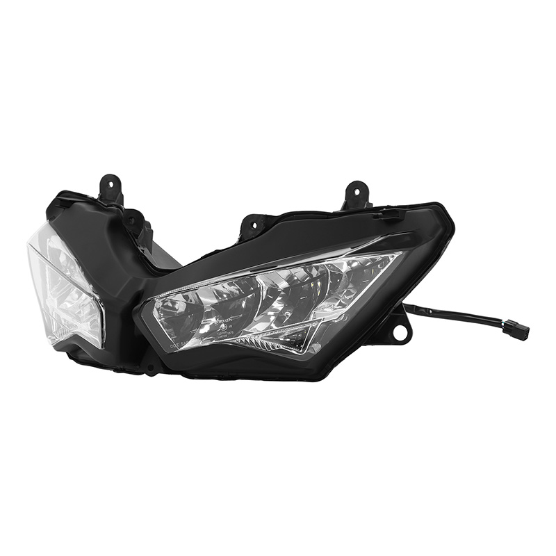 オートバイフロントヘッドライトアセンブリカワサキニンジャ 400 2018-2024 ニンジャ 650 ZX-25R 2020-2025 ZX-4R ZX-4RR 2023-2025