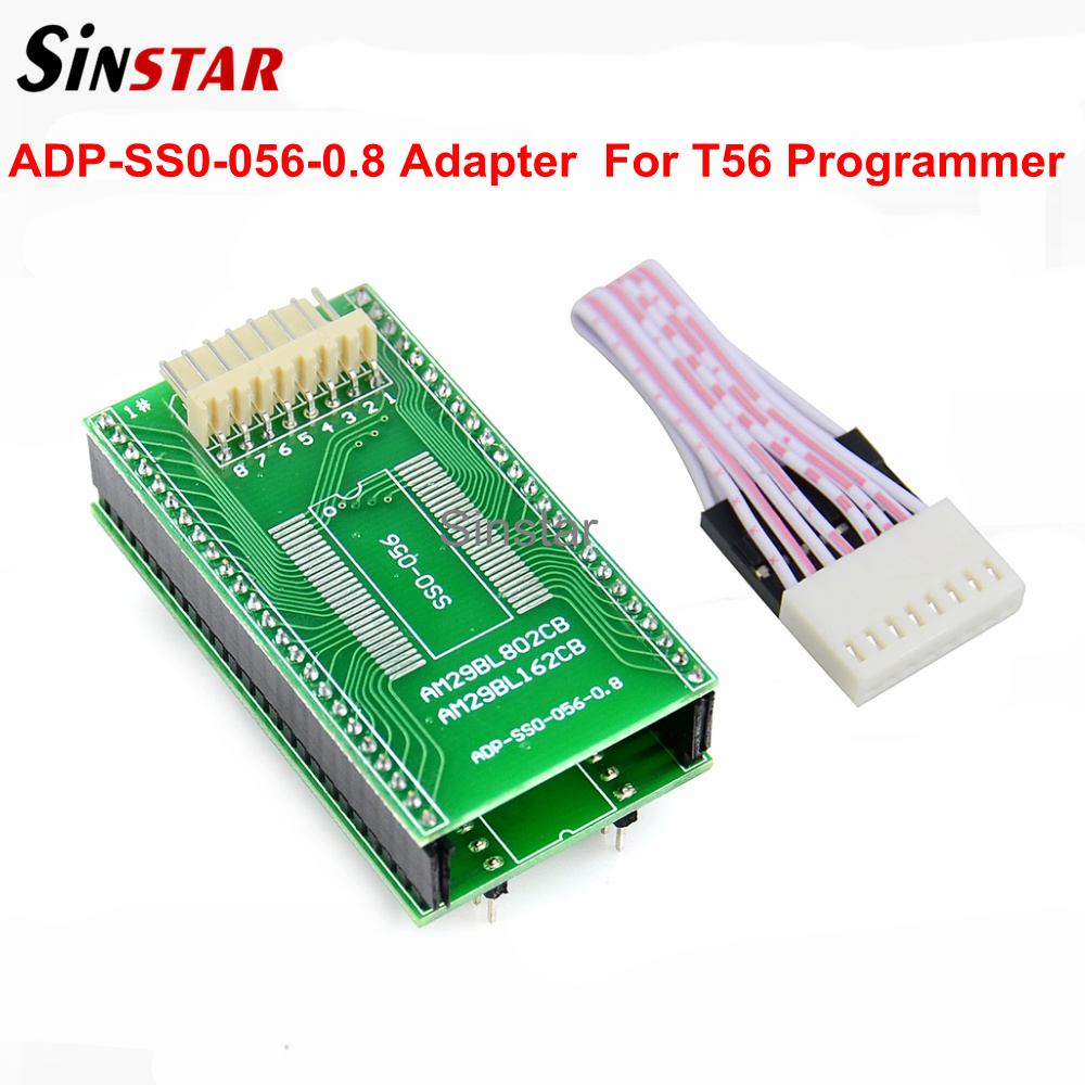 XGecu SOP56 アダプター、チップをはんだ付けする必要なし、T56 プログラマーでのみ AM29BL802CB AM29BL162CB をサポート