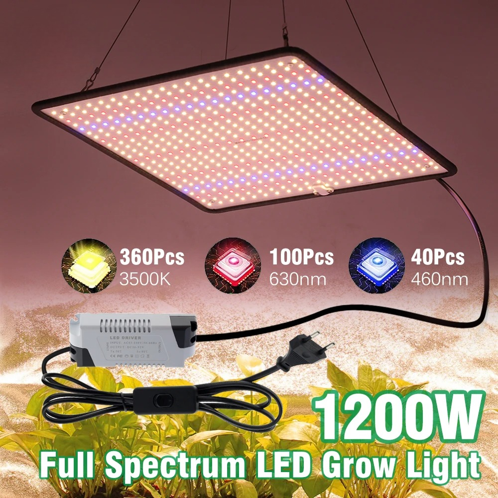 LED 成長ライトフルスペクトル植物ランプ AC85-240V 40 ワット屋内成長テント植物成長ライト