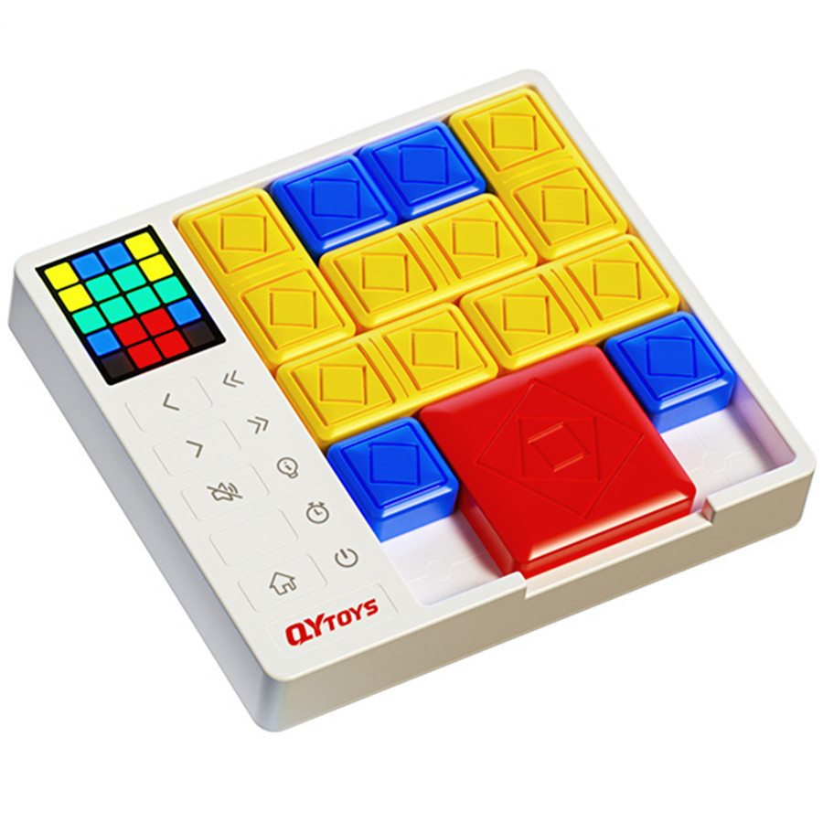 QiYI スマートクロツクパズルロジック頭脳ティーザー Huarong Road ボードゲーム早期教育啓発おもちゃ子供のギフト