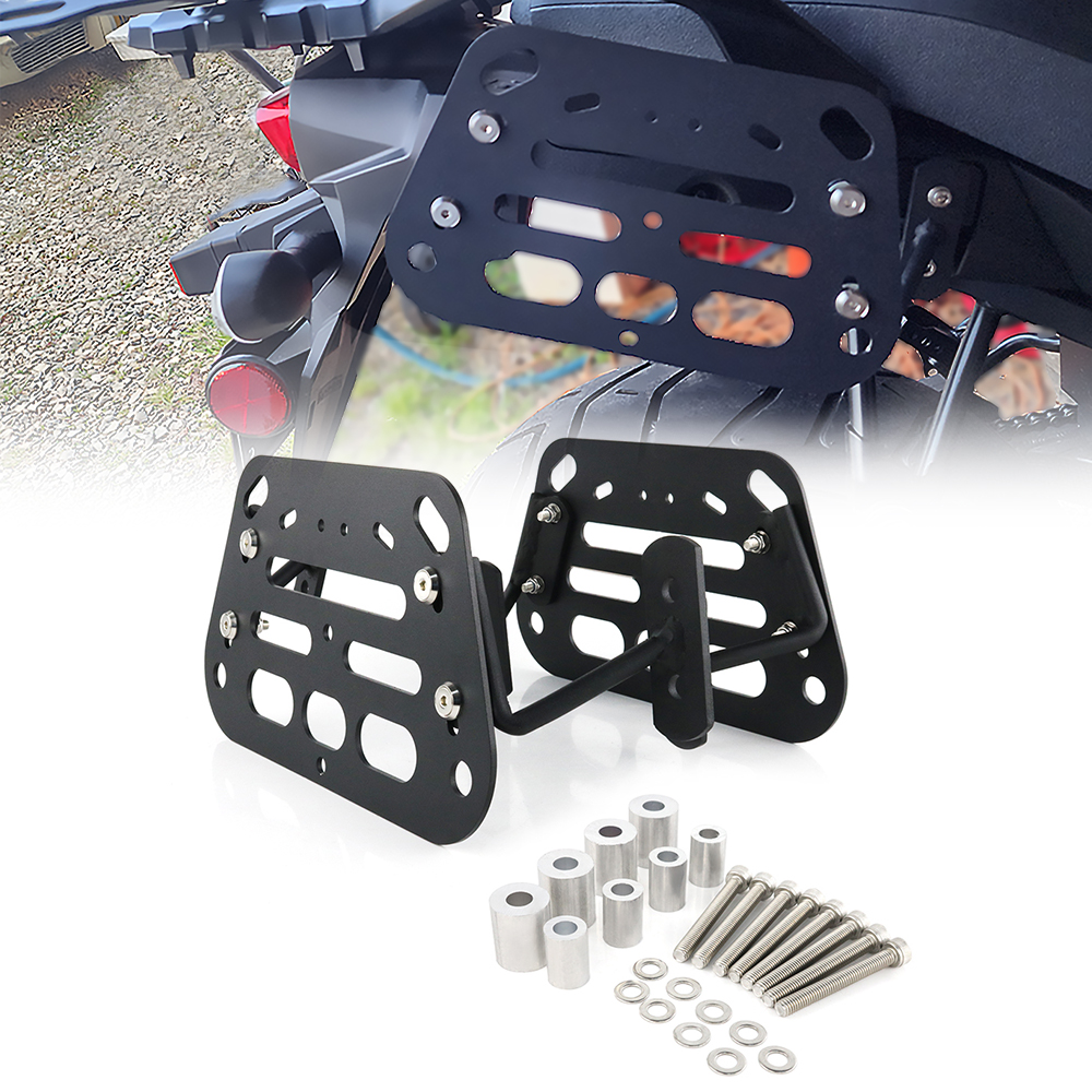 Fit For SUZUKI V-STROM 650 2017-2025 V-Strom 1000 ABS V-STROM 1050 Panniers Rack Motorcycle Saddlebag Support Bar Mount Bracket