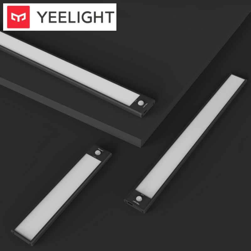 YEELIGHT モーションセンサーウォールライト LED スマートボディセンシングライトストリップ 20 センチメートル/40 センチメートル USB 充電式ワードローブ廊下ウォールライト