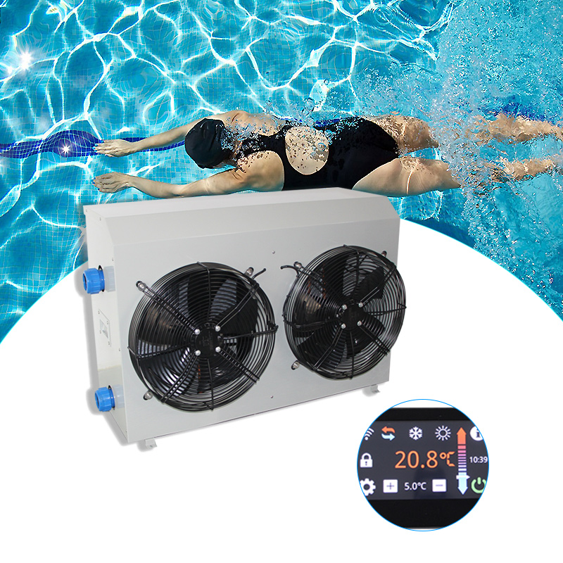 MSRohs Pool Heat Pump Water Heaters Chiller for Above Ground Swimming Pools 35kw R32 58dB Low Noise