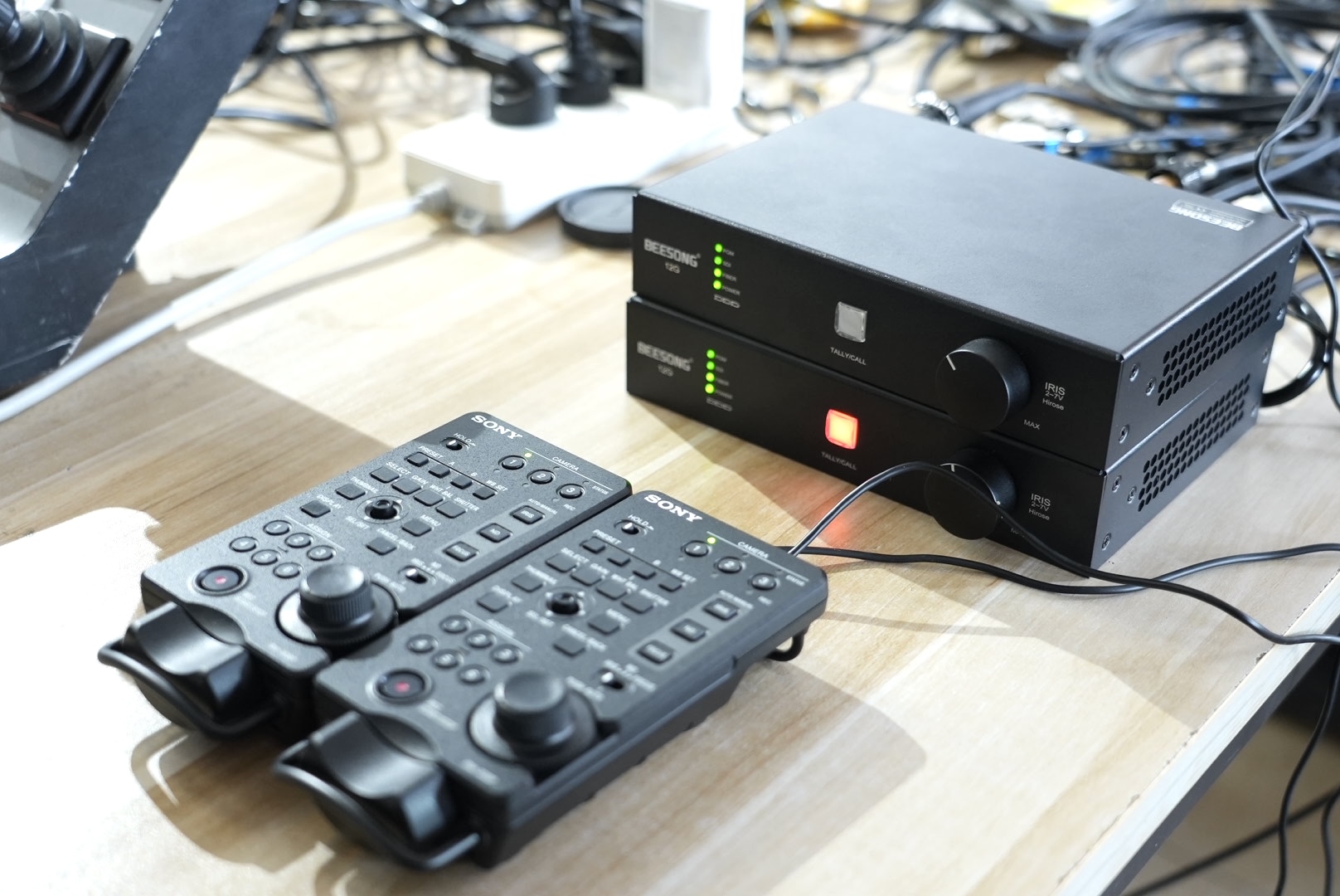 プロフェッショナル放送グレード EFP システム 12G SDI ビデオ光ファイバー トランシーバー キット