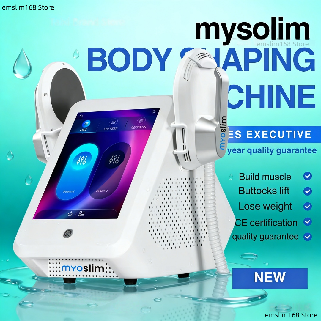 EMS RF スカルプトマシン脂肪減少 MYOslim ボディ彫刻痩身ポータブル骨盤筋刺激電磁装置