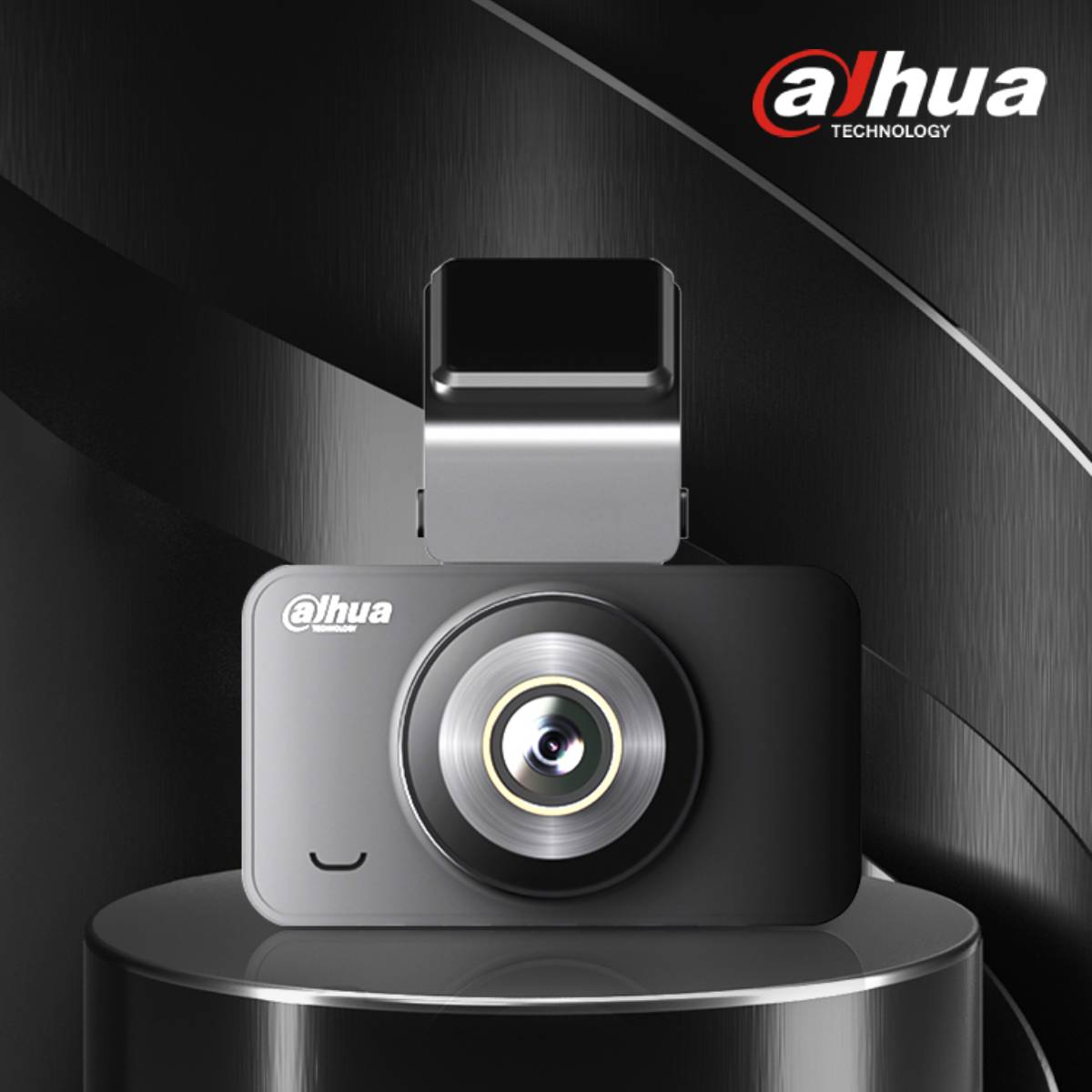 Dahua ダッシュカム 1440P WIFI アプリ音声制御ループレコーダークラッシュラッチ G センサー車 DVR ダッシュカムカメラ用