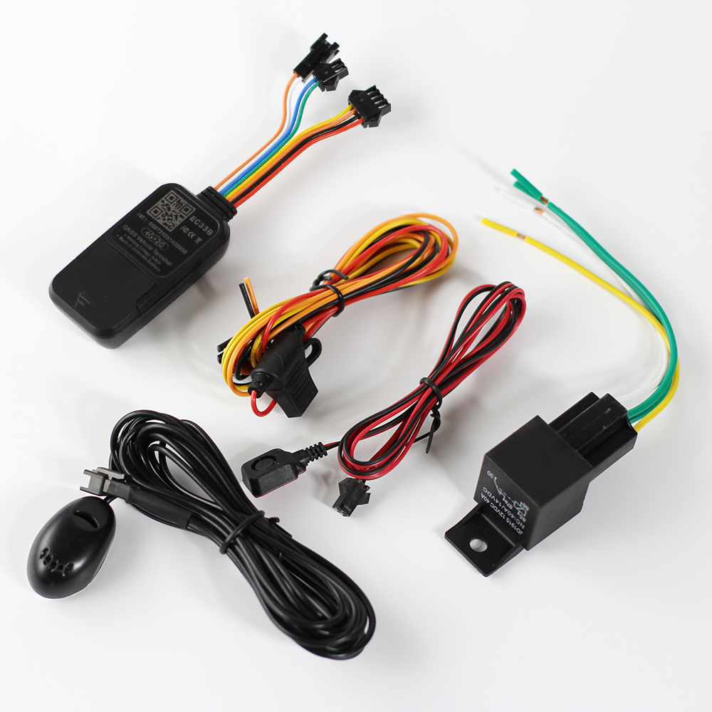 TrackerKing PURA 4 グラム GPS トラッカー EC33B 車オートバイ車両追跡装置とカットオフオイル電源 ST-906L
