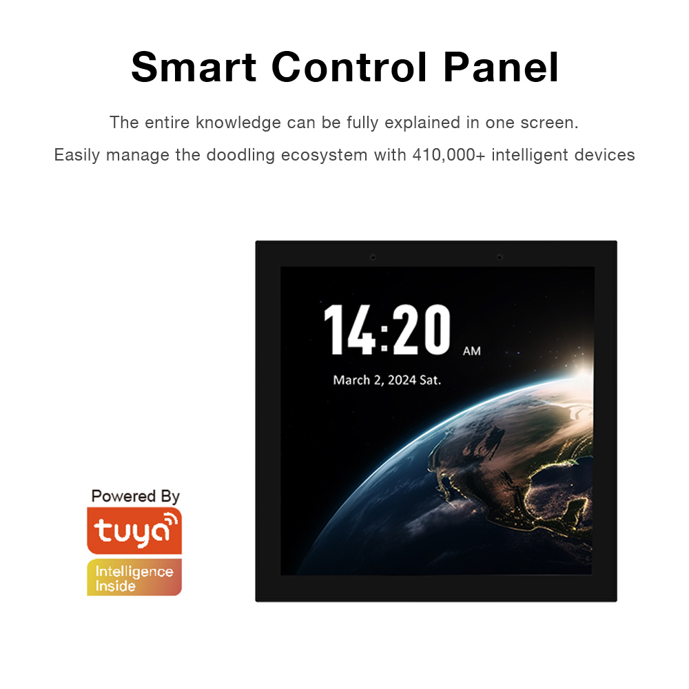 新しい Tuya Zigbee スマートコントロールパネルスマートホームゲートウェイパネル電気加熱ガス給湯器エアコンサーモスタット