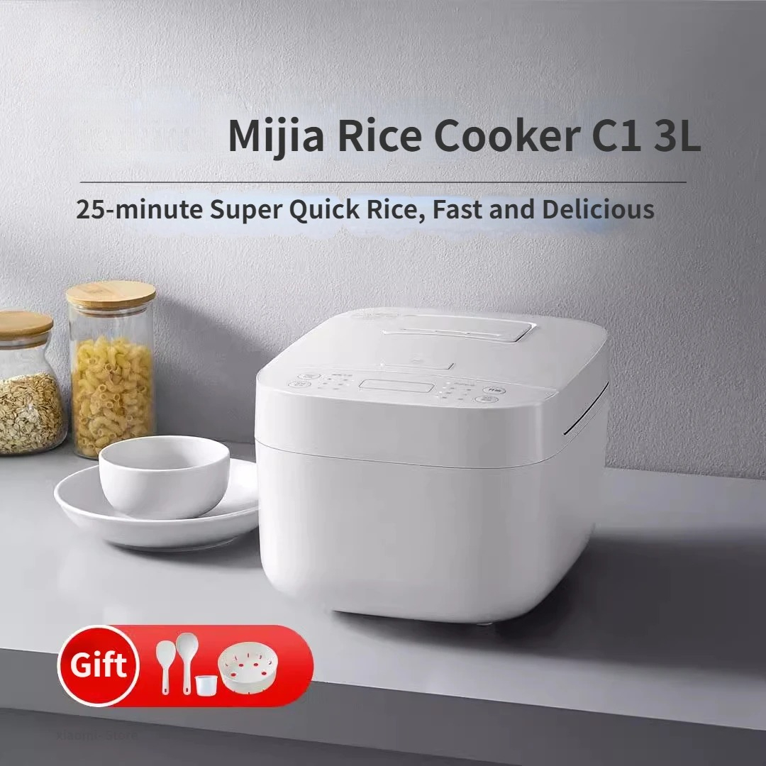 2024 Mijia 電気炊飯器 C1 3L 650 ワットマルチクッカーミニ自動炊飯器キッチン電気食品ウォーマー