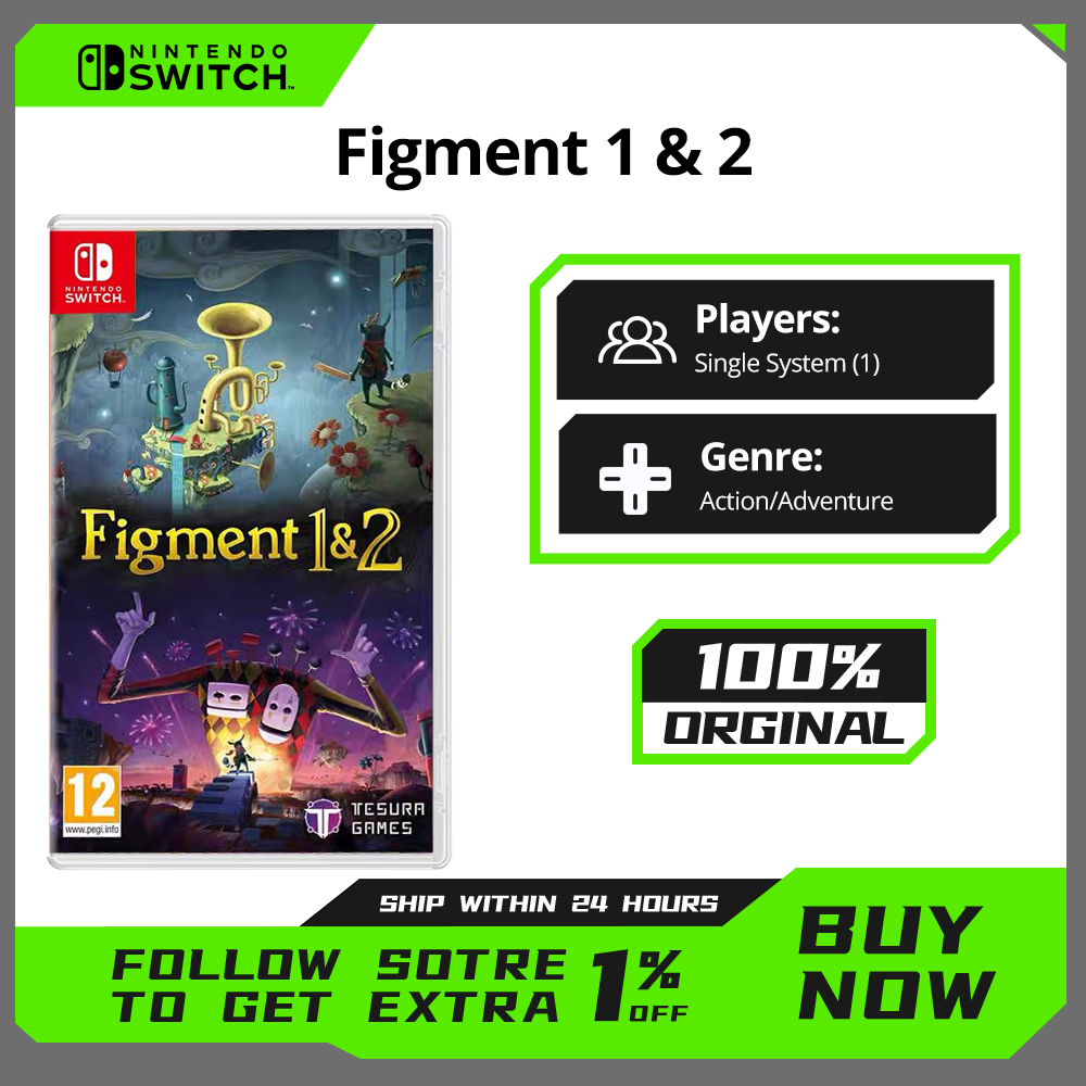 Figment 1 Figment 2 Nintendo Switch ゲーム 100% 新しい任天堂物理ゲームカード Switch ゲームコンソール用