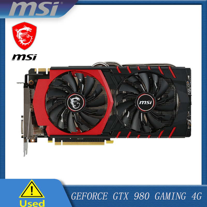 MSI GAMING GeForce GTX 980 4GB OC DirectX 12 VR READY Graphic Card