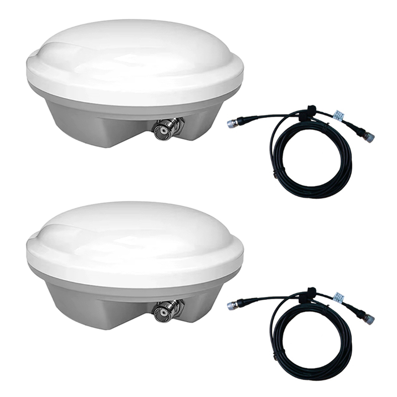 B18B 2X AG-30 RTK GNSS 高精度サーベイアンテナフルバンド GPS 衛星信号受信機 5 メートル TNC アダプタケーブル付き