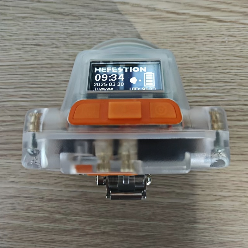防水防爆鉱山ランプ Ip67 2 * 18650 リチウム電池 6600mah 大型ディスプレイヘッドライト屋外探検用