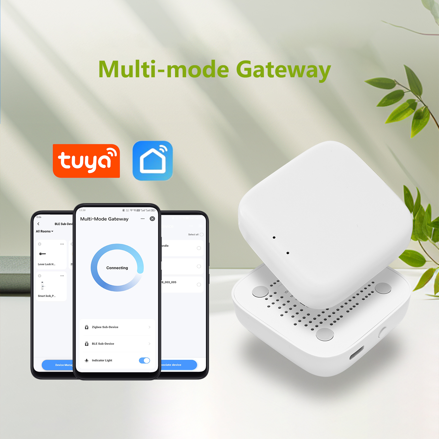 Tuya マルチモード ゲートウェイ ハブ スマート ライフ ワイヤレス コントロール ハブ APP リモート コントロール スマート ホームは Alexa および Google と連携します