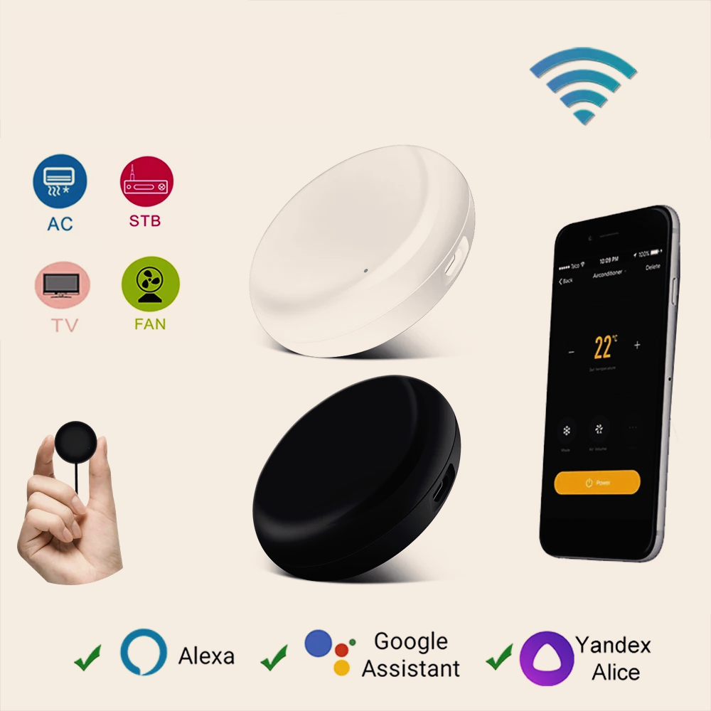 スマート Wifi ユニバーサル IR リモコン DIY 赤外線リモコンテレビエアコン経由 Alexa Google ホーム Tuya スマートライフ